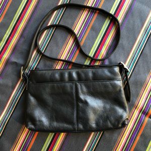 Preston&York Black Leather Purse